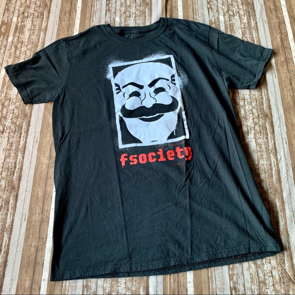 FSociety Mr. Robot USA Network Lootcrate Excl Tee